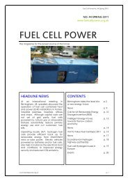 Spring 2011 (No. 44) - Fuel Cell Power