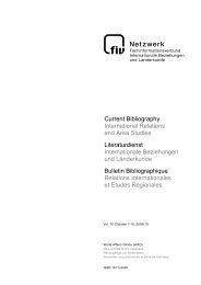 Current Bibliography 2009, October 1 - Fachinformationsverbund ...
