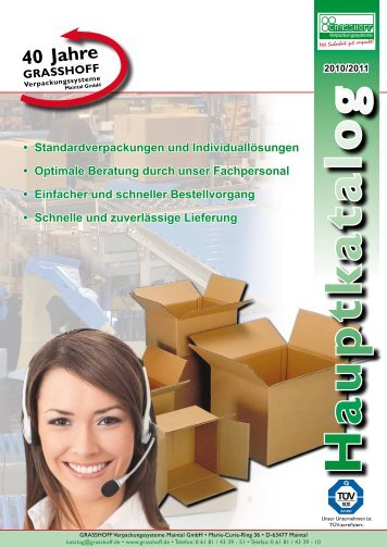 Katalog 2012 - GRASSHOFF Verpackungssysteme