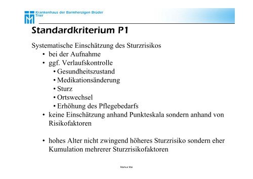 Expertenstandards in der Pflege