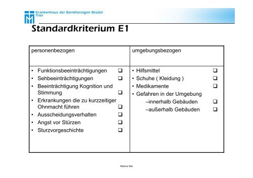 Expertenstandards in der Pflege