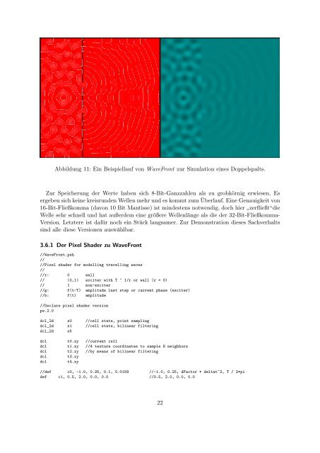 Weitere Projekt-Dokumentation - von Johannes Singler