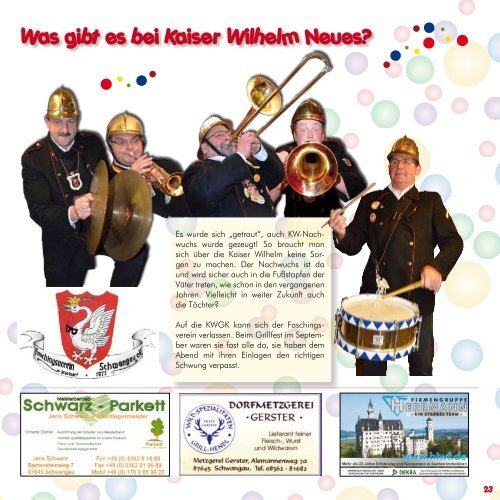 sONDER- AUSGABE - Faschingsverein Schwangau