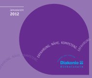 Jahresbericht - Diakonie Neumünster