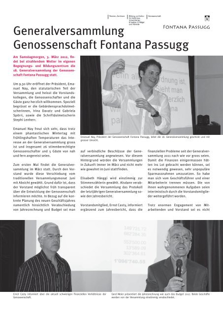 April 12 - sonos - Schweizerischer Verband für das Gehörlosenwesen