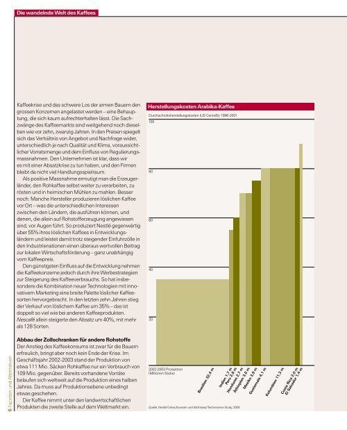 Facetten und Alternativen - Nestlé