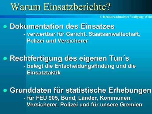 Der Einsatzbericht - Feuerwehrverband Rheinisch-Bergischer Kreis ...