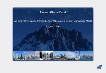 Ascend Global Fund – Konzept und Universum