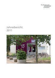 Jahresbericht 2011 ( PDF ) - Studentenwerk Düsseldorf