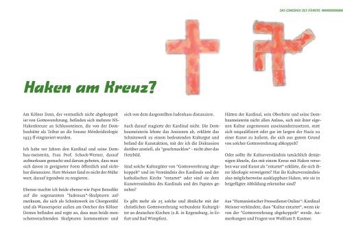 Judas-Kulturmagazin Juni 2008