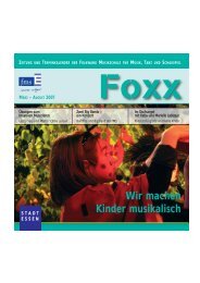 Foxx 11 - Folkwang Musikschule - Essen