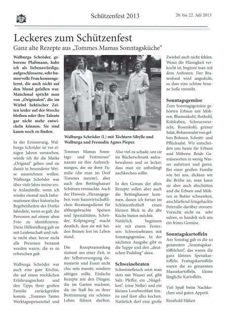 Schützenzeitung 2013 - Schützenbruderschaft St. Antonius ...