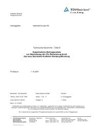 Gutachten des TÜV Rheinland - Vattenfall
