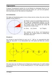 Trigonometrie - Makuwi.ch