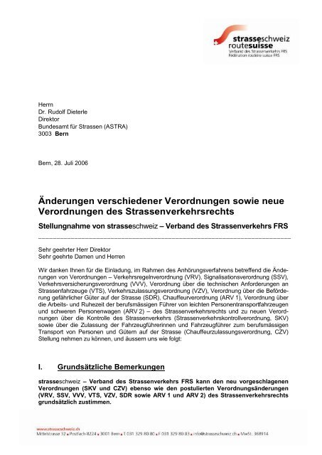 VO_Strassenverkehrsrecht.pdf - strasseschweiz