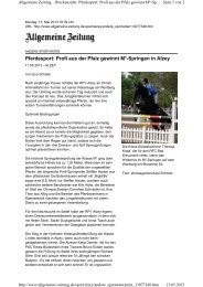 Pferdesport: Profi aus der Pfalz gewinnt M*-Springen in Alzey