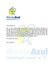 Vereinsrundbrief Monte Azul e.V. 1 / 2012