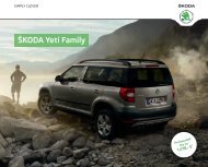 ŠKODA Yeti Family