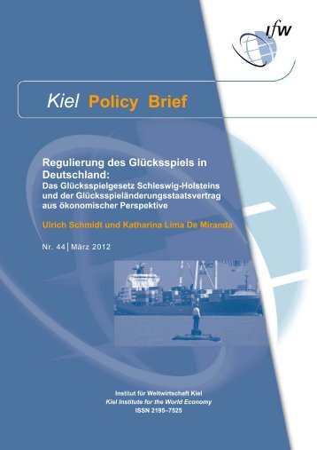 Kiel Policy Brief 44 - Institut für Weltwirtschaft