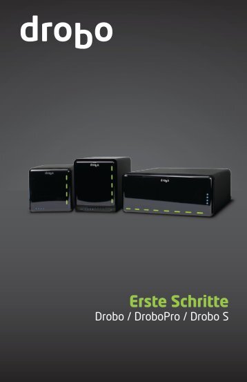 Erste Schritte - Drobo