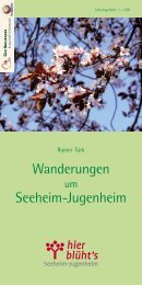 Wanderungen Seeheim-Jugenheim