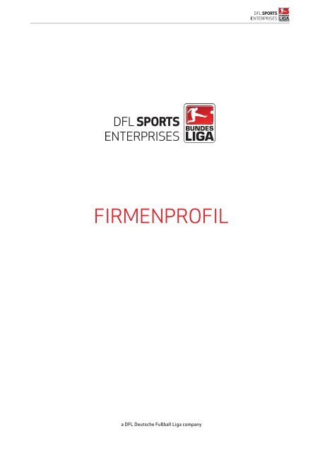 FIRMENPROFIL - Bundesliga