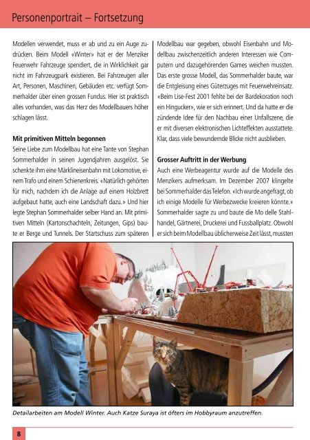 Das informative Monatsmagazin für Menziken 10 / 2012 - dorfheftli