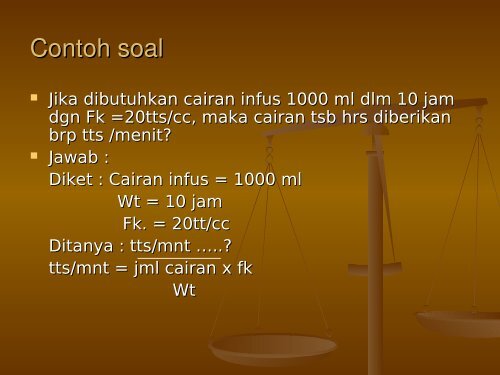 Contoh Soal Jika Dibutuh