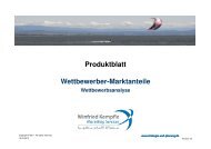 Wettbewerber-Marktanteile - Winfried Kempfle Marketing Services
