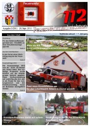 Feuerwehrnachrichten Ausgabe 03-2011 - Neunkirchen, Nahe