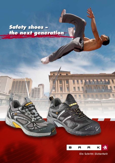 Safety shoes – the next generation