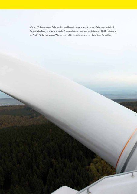 Technische Daten - Windenergie Lindenberg