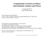 FehlerAntinomien - Prof. Dr. Horst Völz