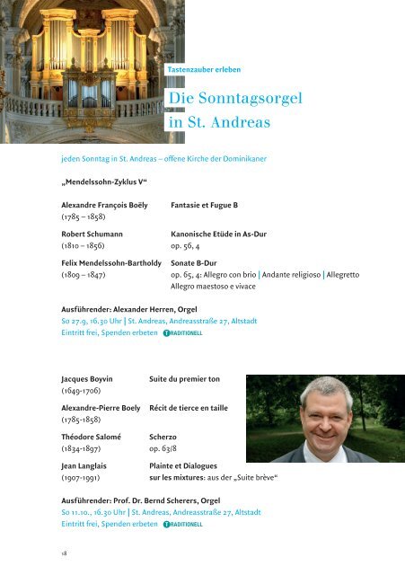 PROGRAMM - Internationales Düsseldorfer Orgelfestival
