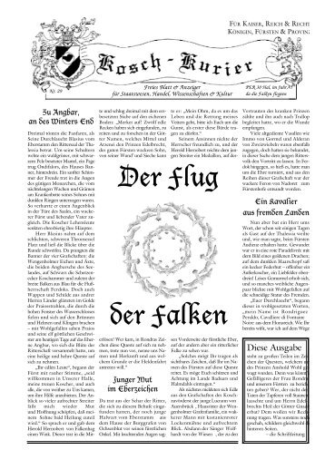 Kosch-Kurier #29 - Kosch-Wiki