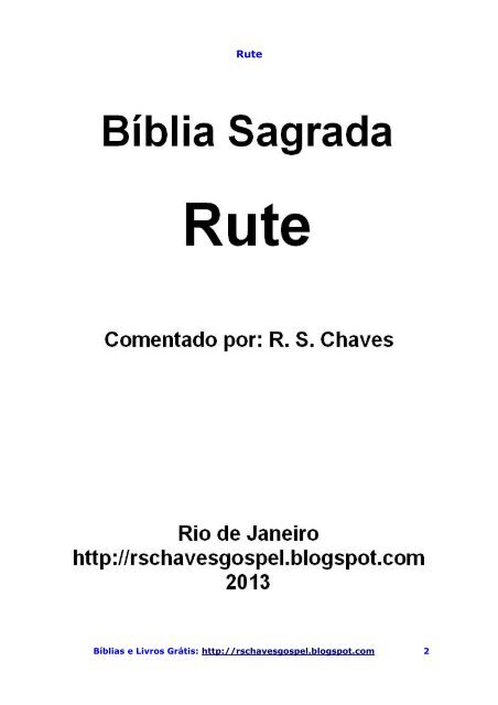 Rute - Comentado por R S Chaves PDF.pdf