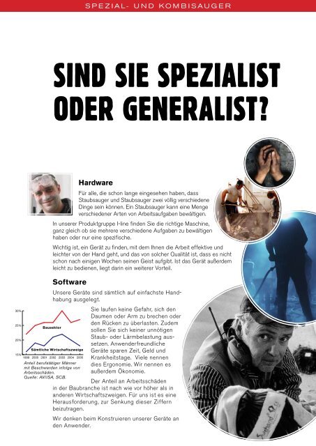 Download PDF- Broschüre I-line Spezial- und Kombisauger - Ermator