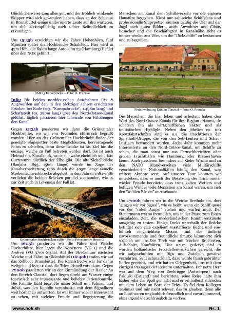 NOK.SH - das Kiel Canal Magazin - My Holstein