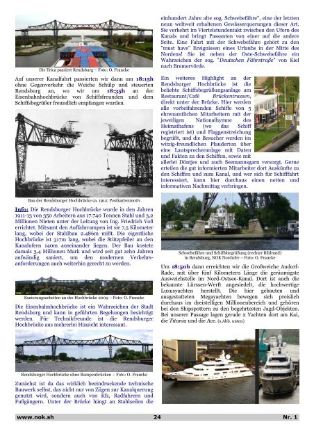 NOK.SH - das Kiel Canal Magazin - My Holstein