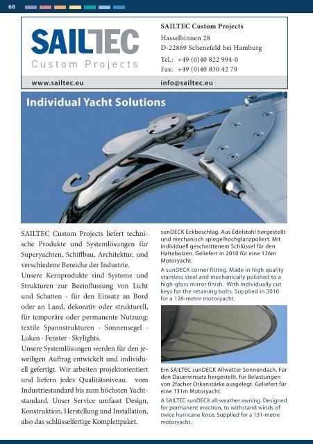 NC2 – german yacht project cooperation - Deutsche Yachten