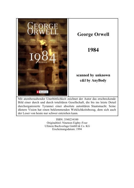 George Orwell 1984 - staticfly.net