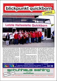 Nr. 435 – November 2005 - Blickpunkt Quickborn