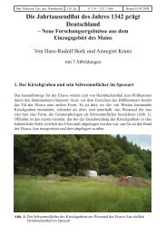 Die Jahrtausendflut des Jahres 1342 prägt Deutschland