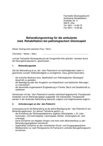 Behandlungsvertrag für die ambulante med ... - spielfrei.info