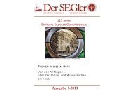Der SEGler Ausgabe 14; 2013 [587.9 KByte] - Stiftung Eilbeker ...