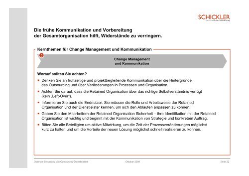 Moderne Steuerung von IT-Dienstleistern durch eine Retained ...