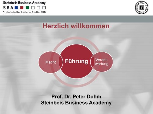 Macht - Prof. Dr. Peter Dohm