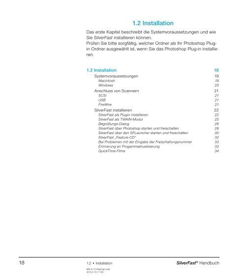 Handbuch mit allen Kapiteln - LaserSoft Imaging