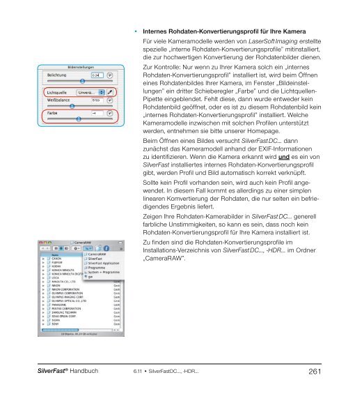 Handbuch mit allen Kapiteln - LaserSoft Imaging