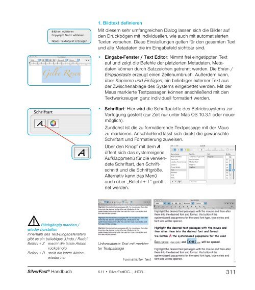 Handbuch mit allen Kapiteln - LaserSoft Imaging